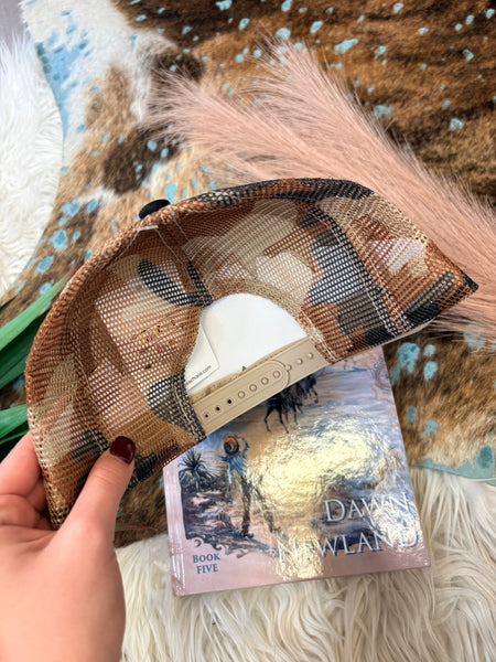 The Eat More Beef Camo Cap