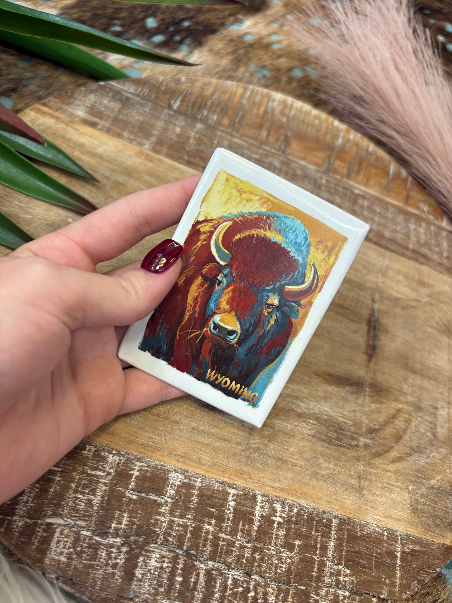 The Wyoming Buffalo Magnet