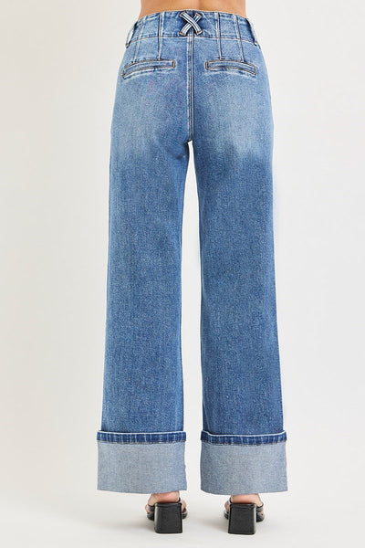 The Connie High Rise Wide Leg Jeans