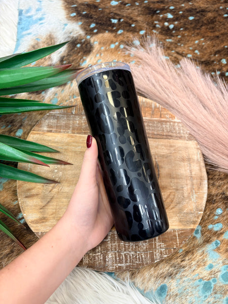 The Black Leopard Tumbler