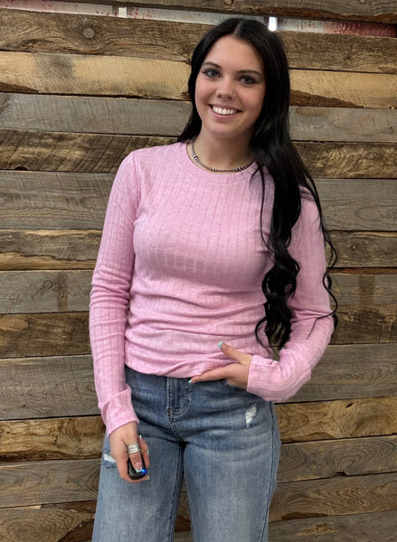 The Way To It Mauve Top