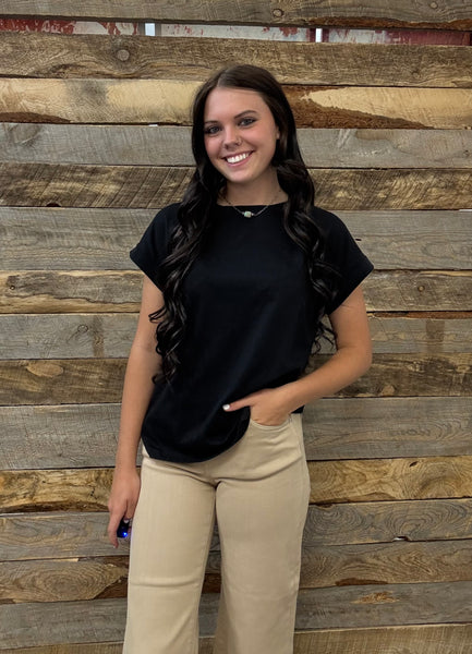 The Take It Basic Black Top