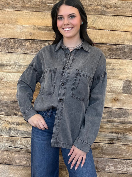 The Mineral Wash Denim Jacket