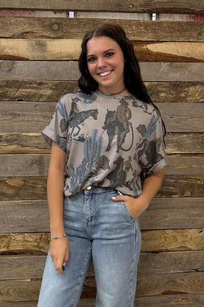 The Dusty Old Cowboy Top