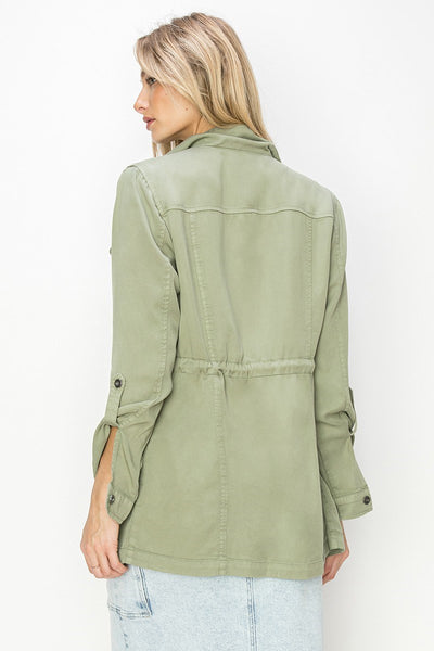 The Watch Out Sage Jacket