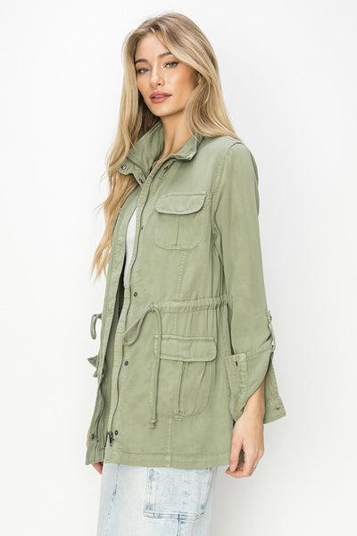 The Watch Out Sage Jacket