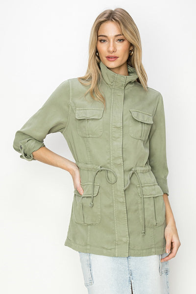 The Watch Out Sage Jacket