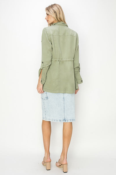 The Watch Out Sage Jacket