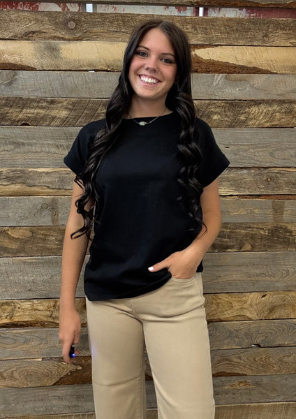 The Take It Basic Black Top