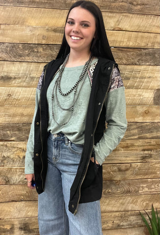 The Favorite Black Vest