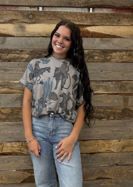 The Dusty Old Cowboy Top