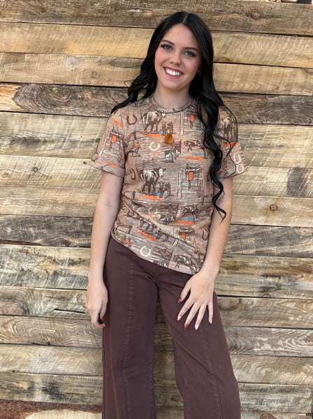 The Sunny Sunsets Top