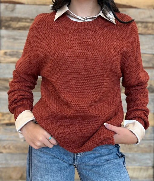 The I Went Rust Sweater