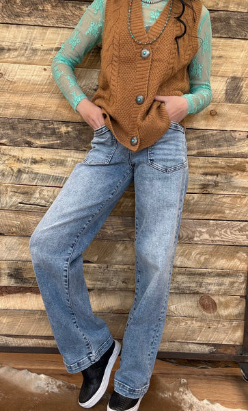 The Laurie Slouchy Relaxed Baggy Light Jean