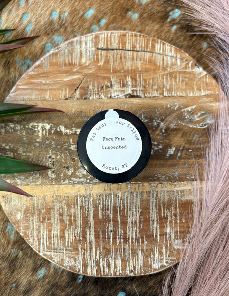Unscented Face Fats Premium Whipped Bison Tallow