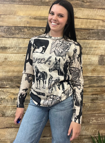 The Rodeo Days Vintage Top