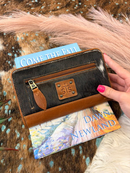 The Perfect Way Cowhide Clasp Wallet
