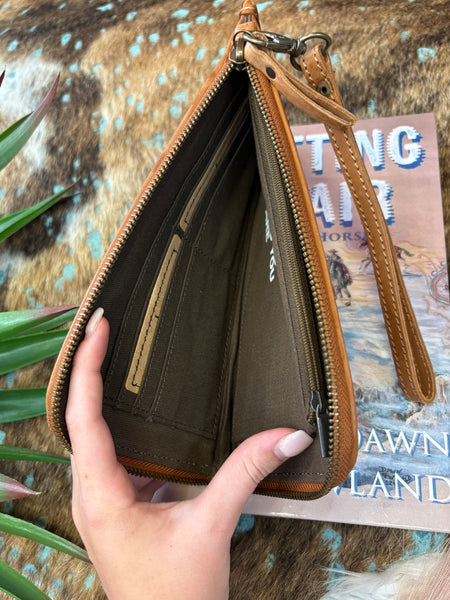 The Sweet Way Leather Clutch Wallet