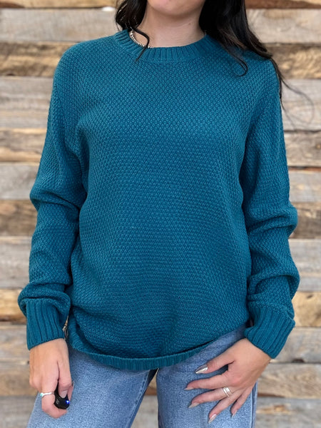 The I Went Teal Sweater