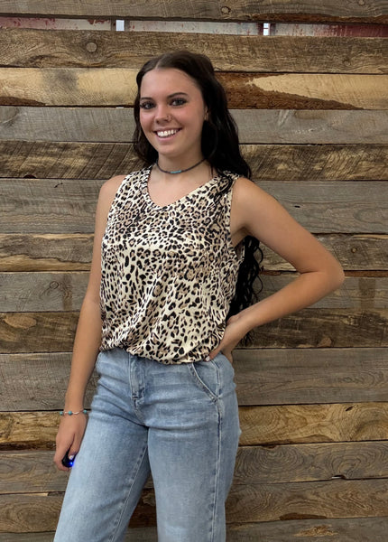 The Leopard Love Tank