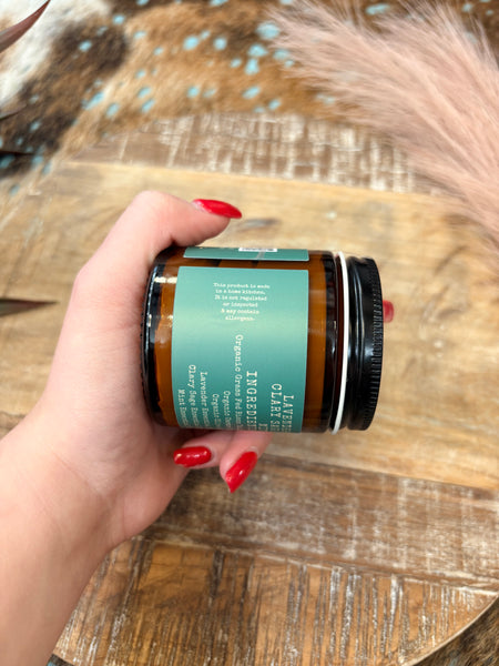 The Large Lavender, Clary Sage, and Mint Body Blend Premium Whipped Bison Tallow
