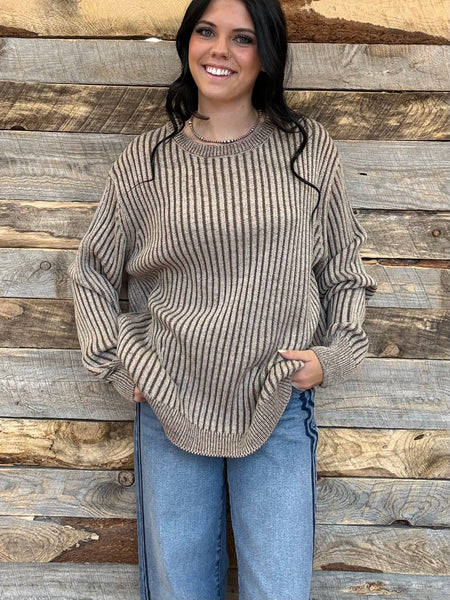The New Way Brown Sweater