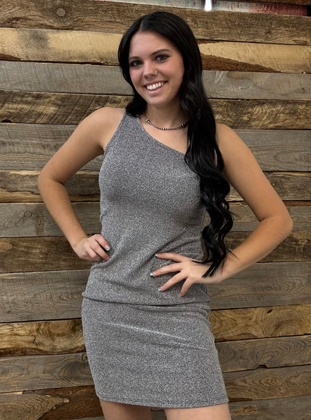 The Perfect Day Out Silver Dress