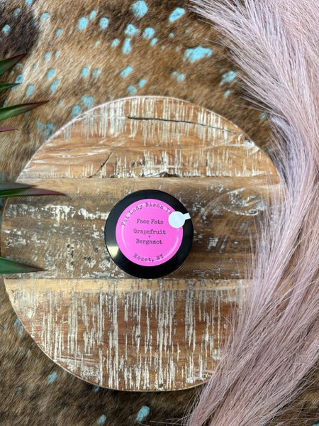 Grapefruit and Bergamot Face Fats Premium Whipped Bison Tallow