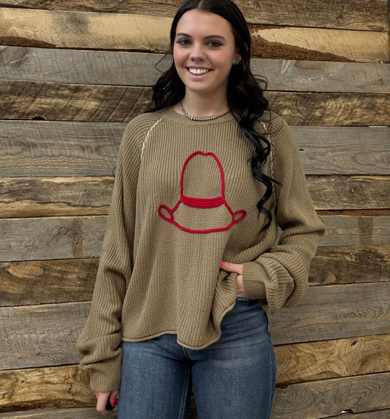 The All Hat Sweater Top