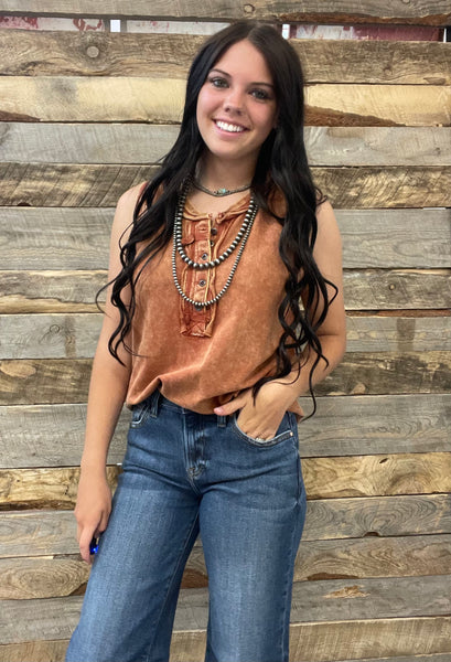 The Best Start Rust Tank Top