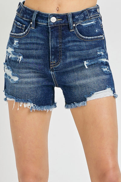 The Tara High Rise Jean Shorts