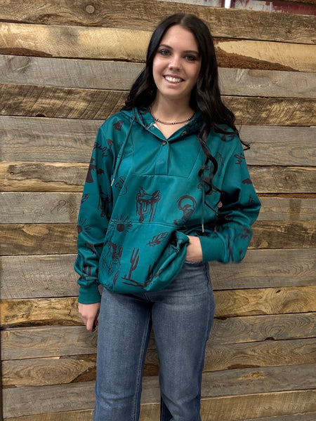 The Western Desert Hooded Sweatshirt