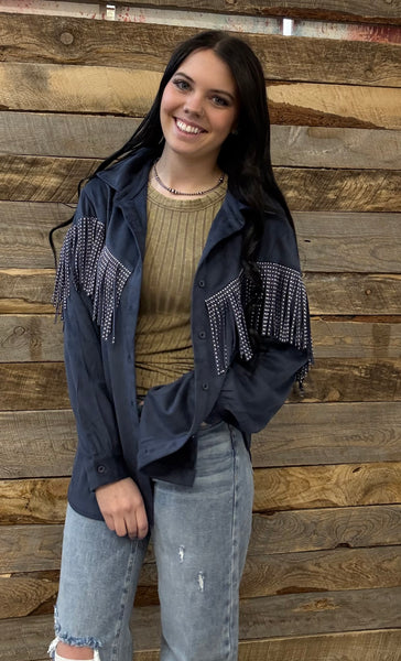 The Night Sky Cardigan Top