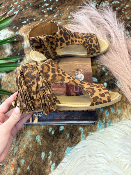 The Strong Way Leopard Sandals