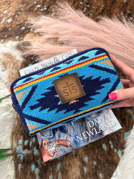 The Western Sky Cosmetic Bag