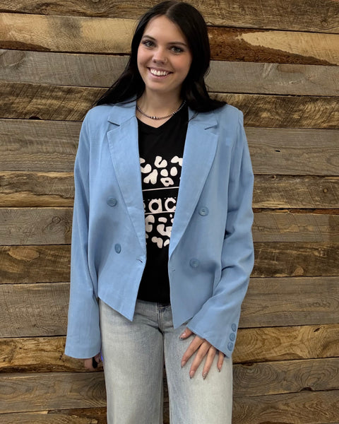 The Respect The Day Blue Blazer