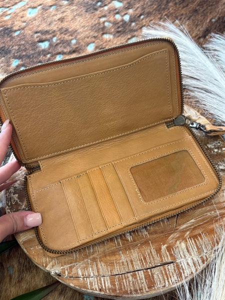 The Here and Now Camel Wallet