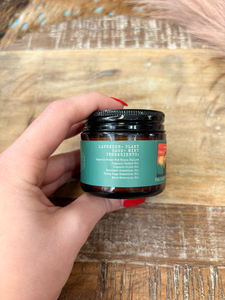 The Medium Lavender, Clary Sage, and Mint Body Blend Premium Whipped Bison Tallow