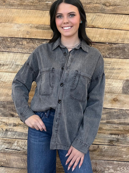 The Mineral Wash Denim Jacket