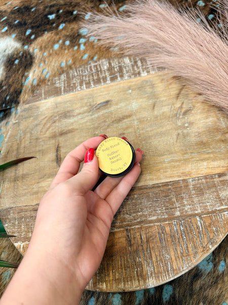 The Sample Coffee and Amber and Sandalwood Body Blend Tallow