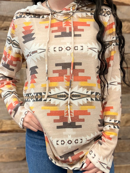 The Aztec Days Hooded Sweatshirt