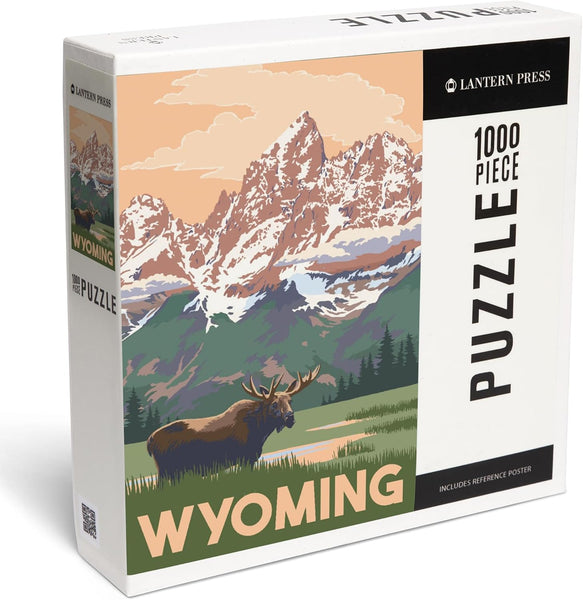 The Wyoming Moose and Mountains Puzzle