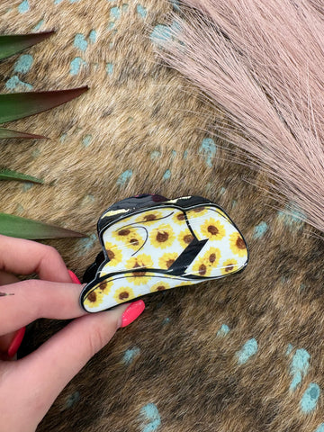The Sunflowers Hat Clip