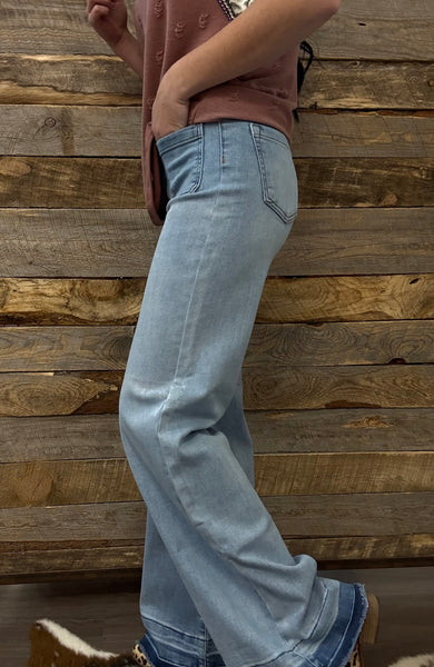 The Jackson High Rise Wide Leg Jeans