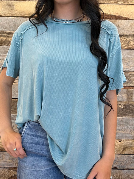 The Way To Be Sky Blue Top