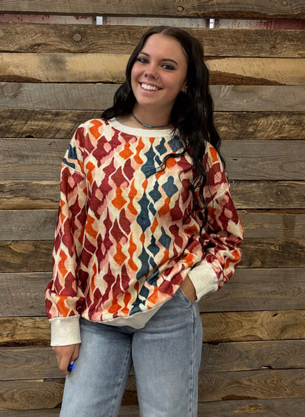 The Aztec Reversible Sweatshirt