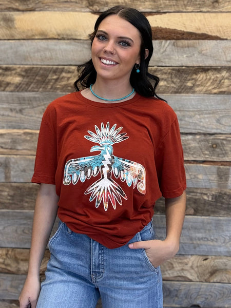 The Peyote Bird Rust Tee