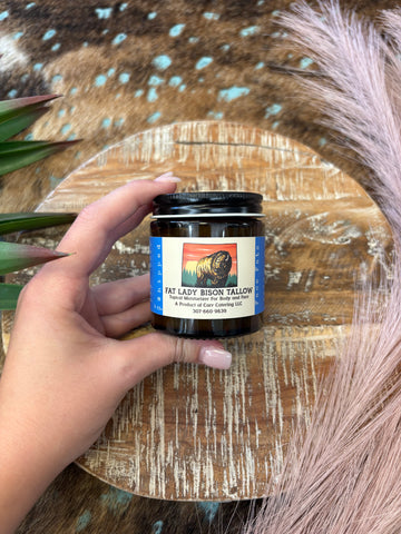 Blue Tansy Face Fats Premium Whipped Bison Tallow