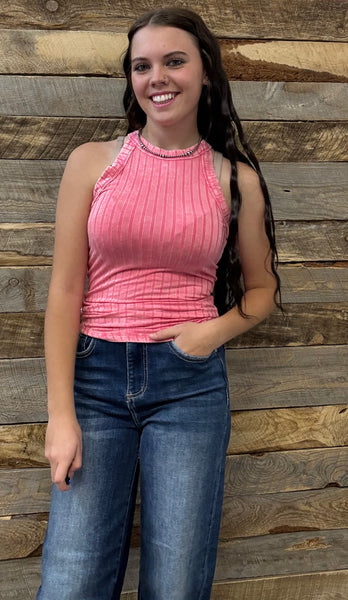 The Remember Those Fuchsia Tank Top