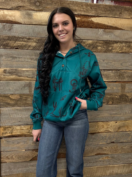 The Western Desert Hooded Sweatshirt